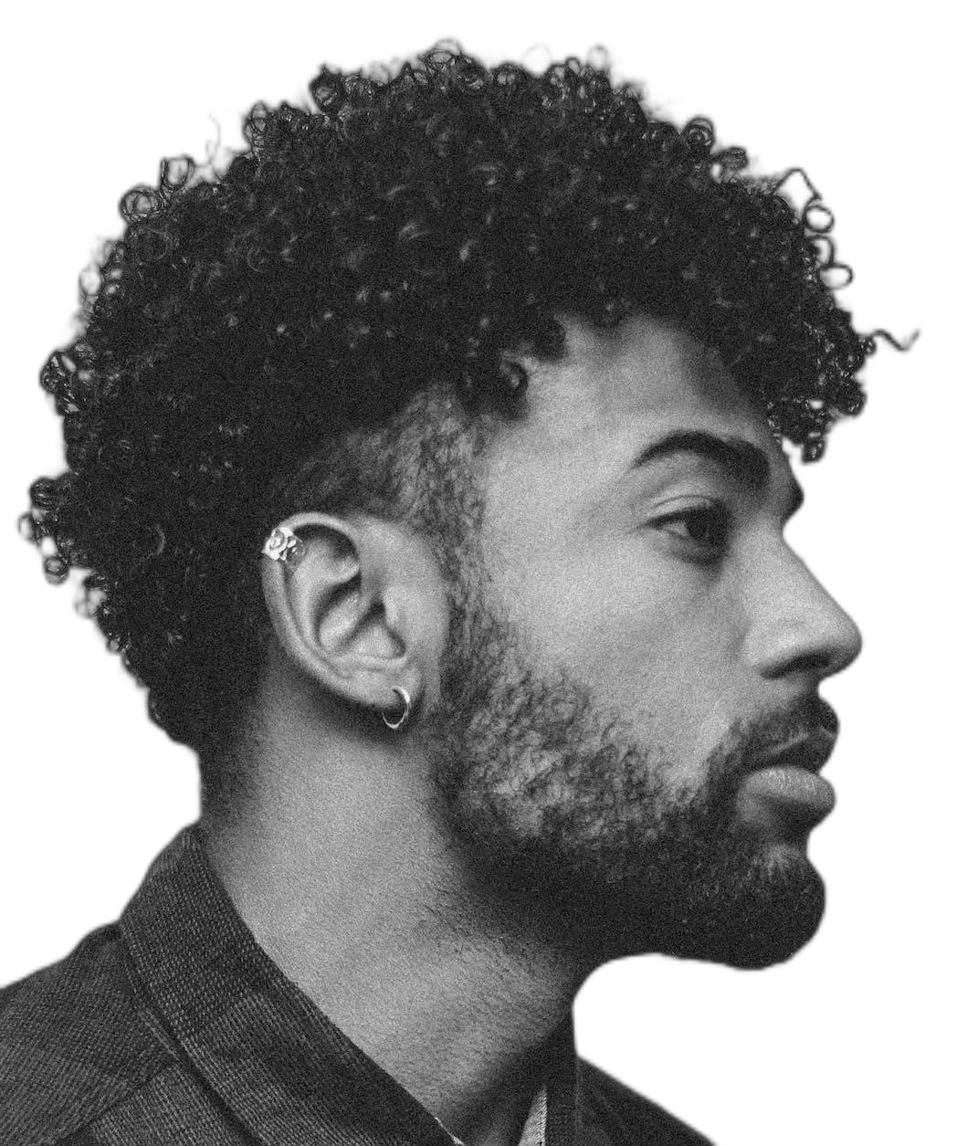 NLW 8mm Afro Curl Men Toupee 10*8 Hair replacement system for Men Full Lace Hair pieces Hair prosthesis Hair units base