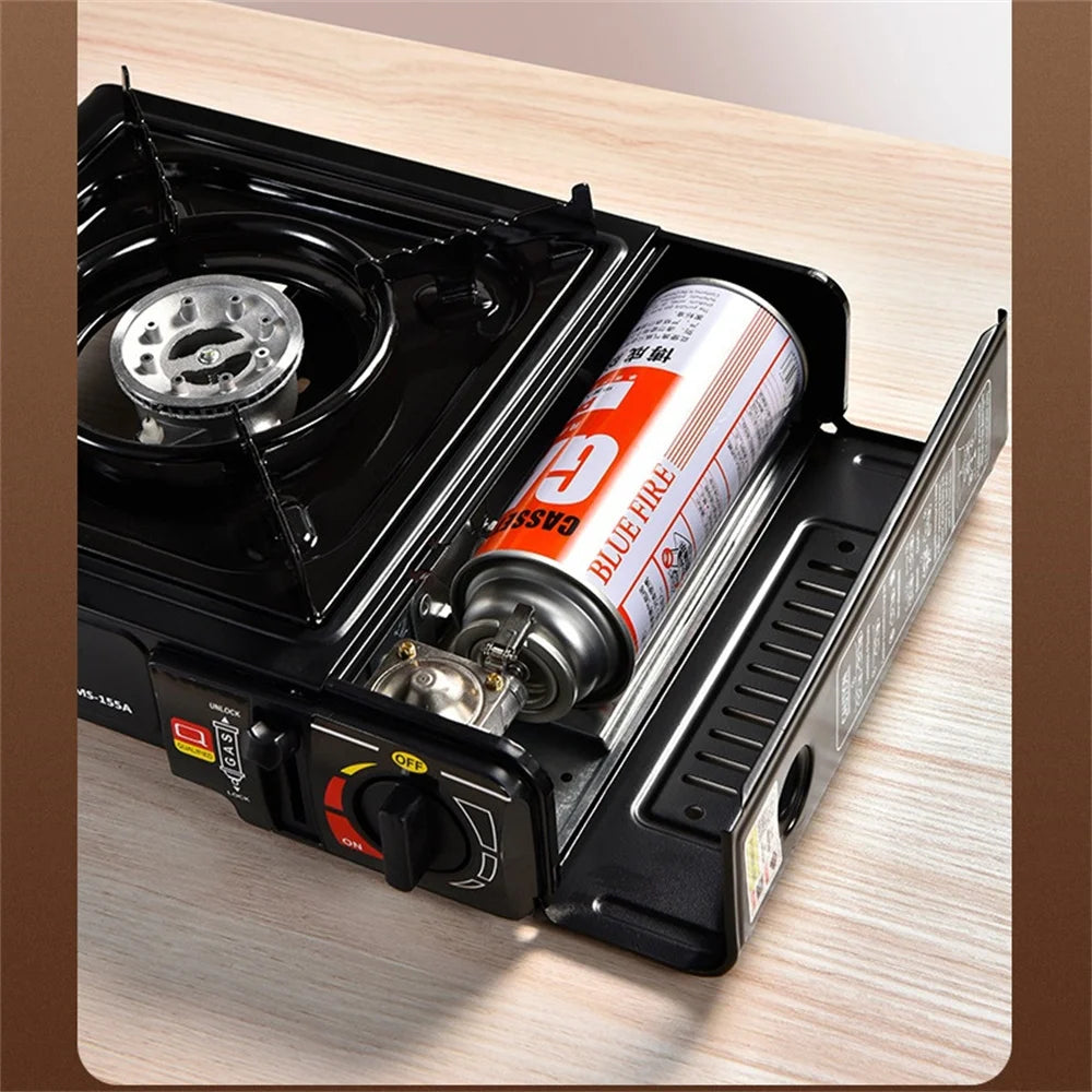 Portable Outdoor Cassette Stove Outdoor Kas Hot Pot Barbecue Gas Stove Household Gas Stove Gas Stove Butane