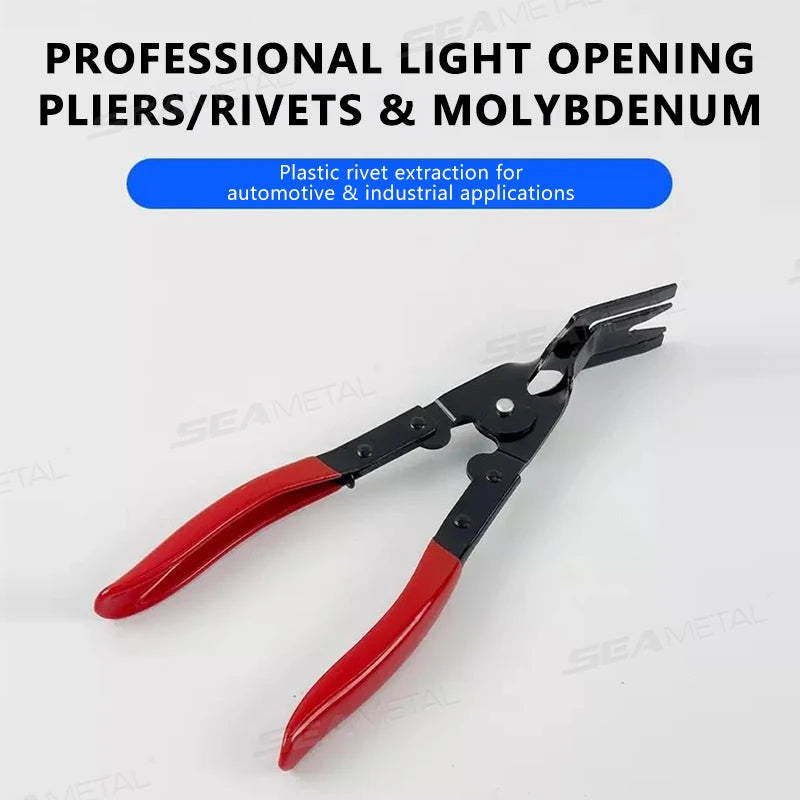 BLALION Car Headlight Repair Installation Tool Trim Clip Removal Pliers Van Door Panel Fascia Dash Upholstery Remover Tool
