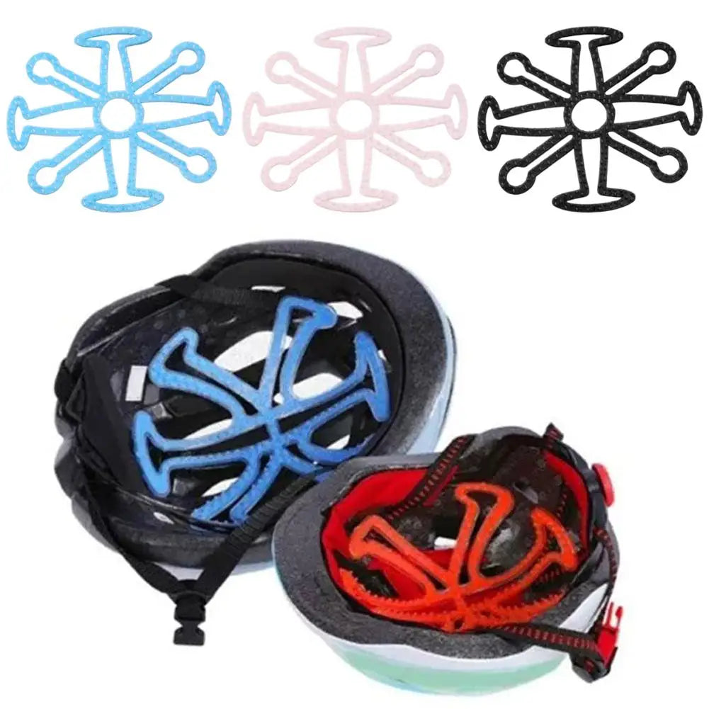 Flexible Helmet Anti-deformation Inner Silicone Pad Ventilate Helmet Liner Pad Helmet Padding Motorcycle Bike Helmet Accessories