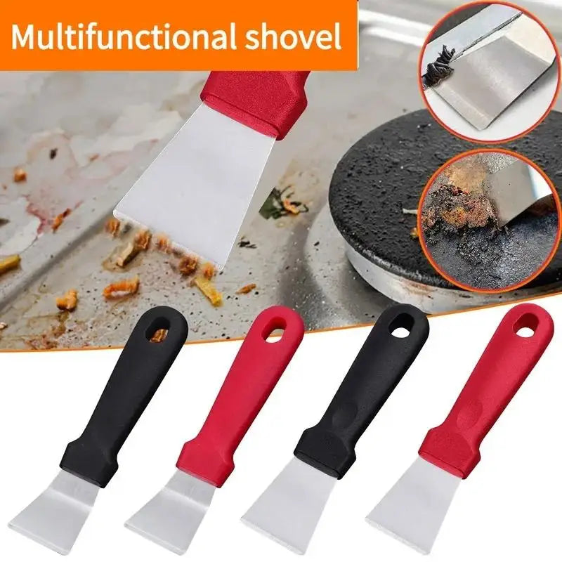 1 Pcs Convenient Cleaning Sharp Volute Scraper Household Range Hood Decontamination Stainless Steel Ice Shovel Tools