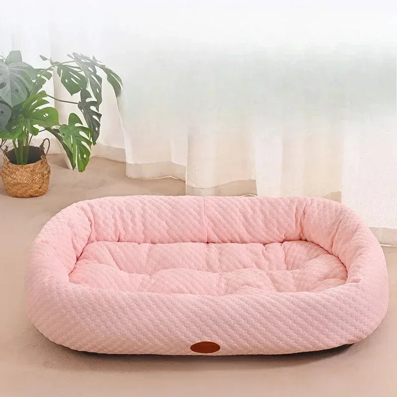 Dog Cooling Bed Accessories for Dogs Pet Products Puppy Beds and Houses Beds Furnitures Cats Sofa Things