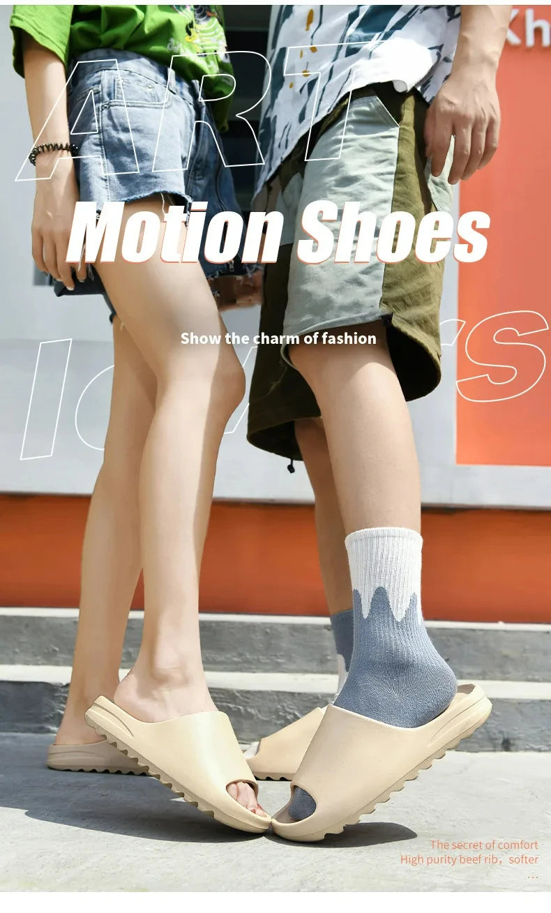 Summer Clogs Fashion Soft Bottom Beach Men Slippers Women's Sandals Nurse Medical Sabot EVA Slides Breathable Shoes
