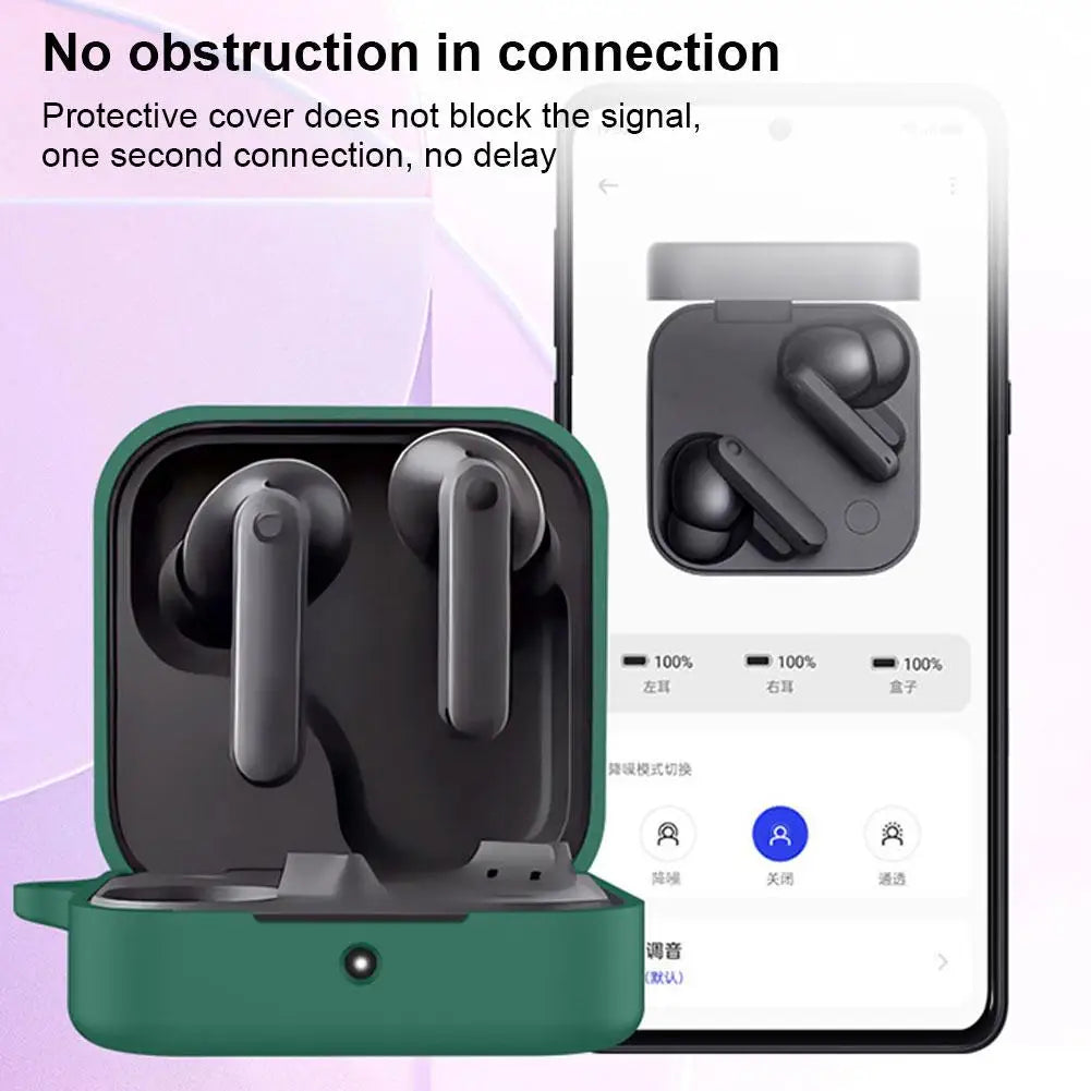 Silicone Protective Case For CMF Buds Pro 2 Cover Candy Color Soft Earphone Cover For CMF by Nothing Buds Pro 2 Case 5Colors