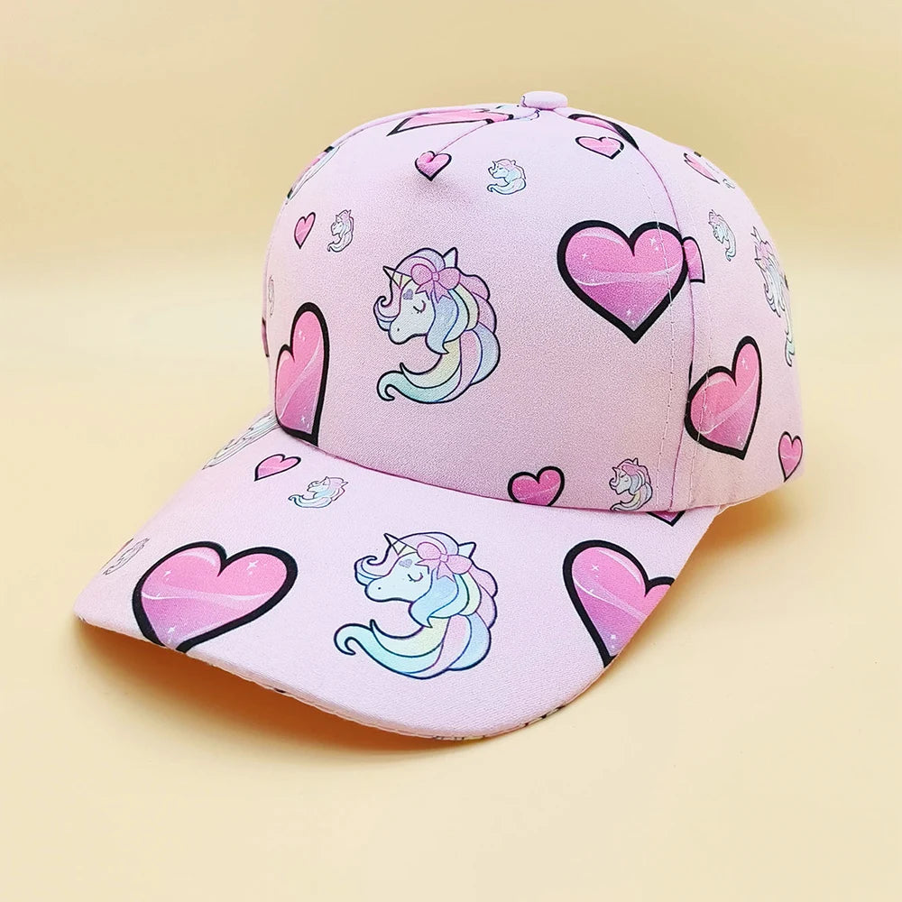 New Cartoon Animal Summer Baby Baseball Cap for Boys Girls Travel Sun Hat for Kids Children Beach Sun Cap Accessories