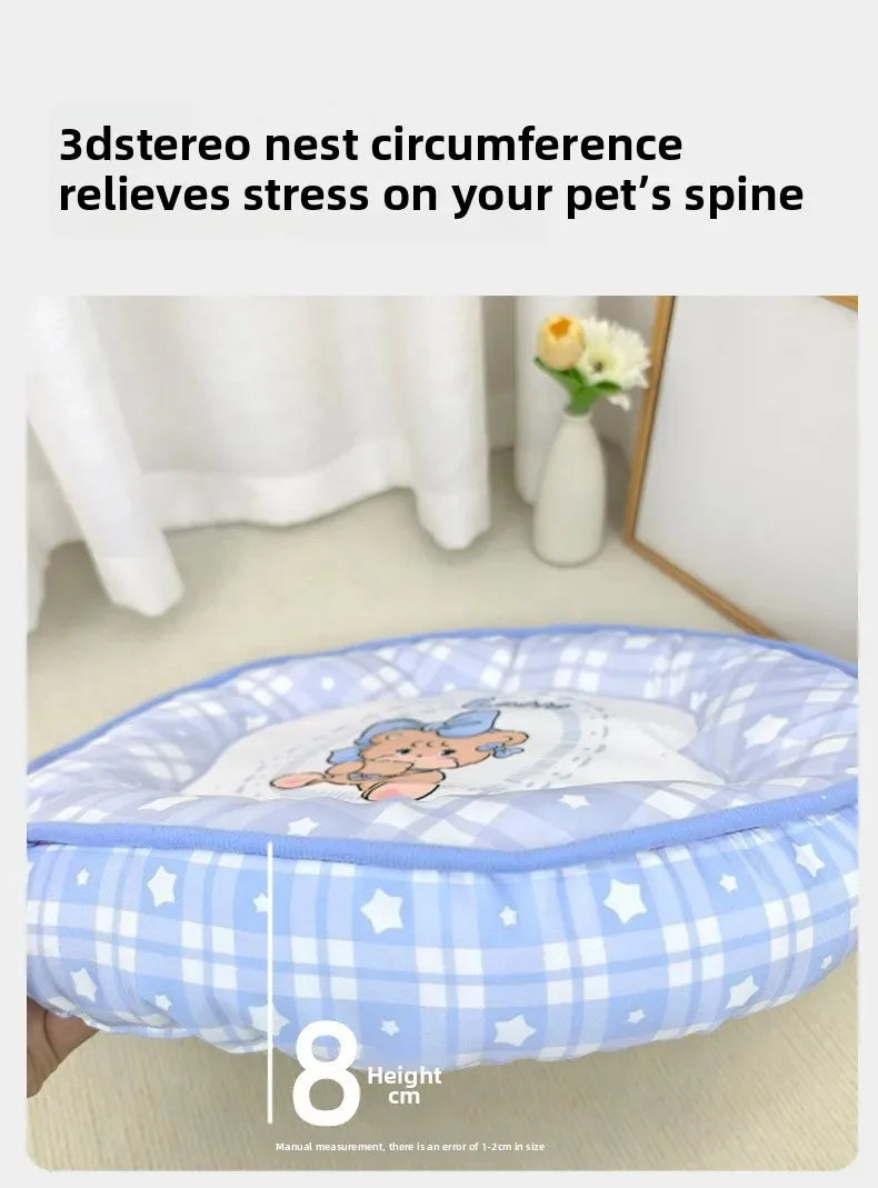 Pet Summer Cooling Bed Cat Sofa Kennel Supplies Pets Products Puppy Beds Mat for Dogs Basket Cushion Sofa Mat