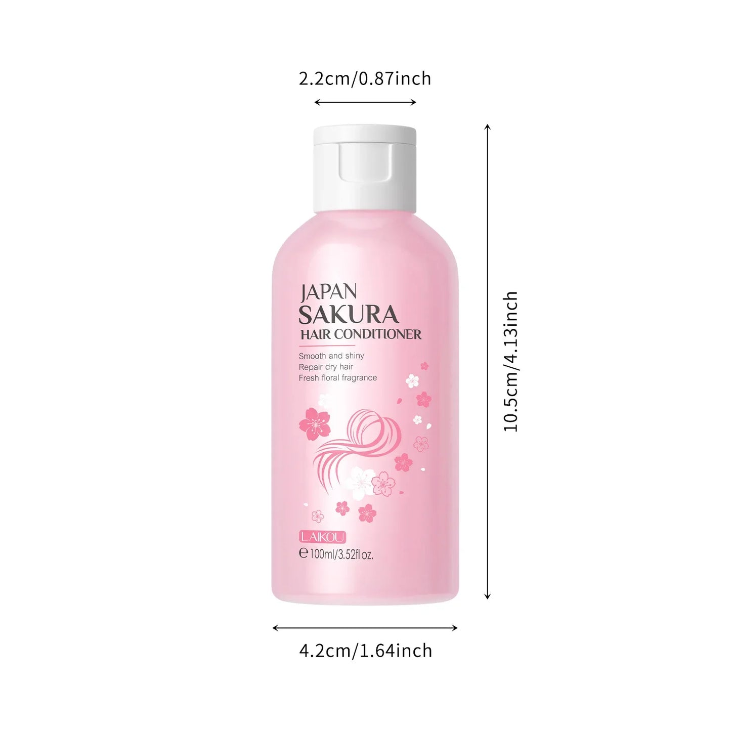 LAIKOU Sakura Shampoo Hair Conditioner Repair Damaged Moisturizing Nourishing Anti Dandruff Oil Control Shampoos Cleansing Care