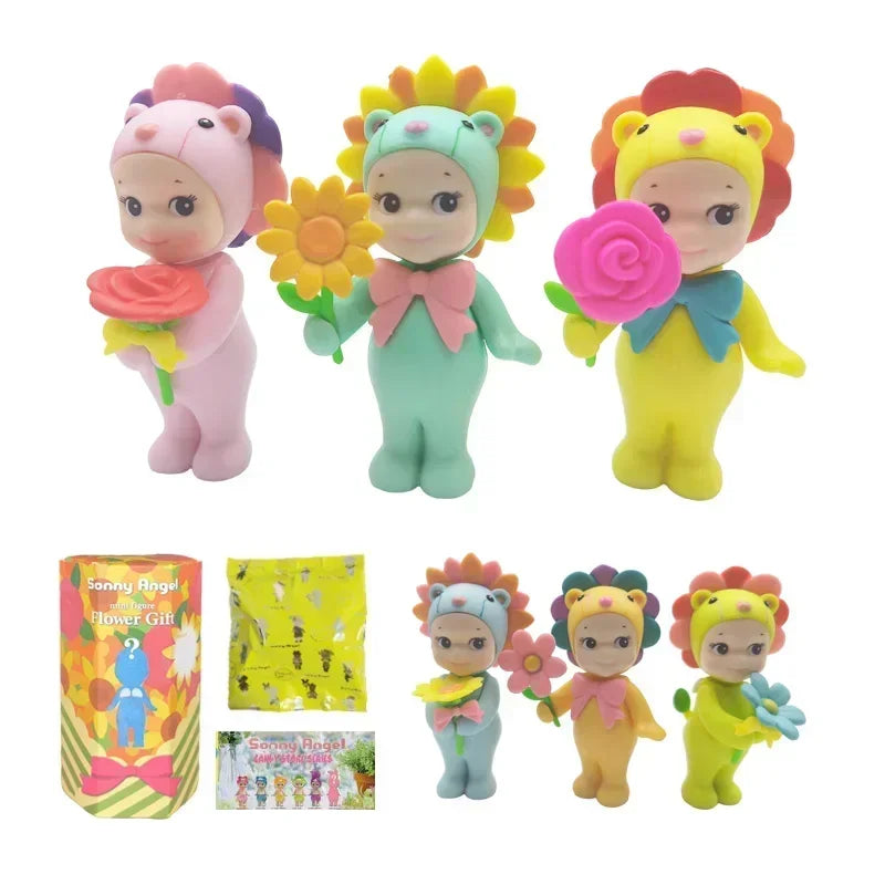 Blind Box Harvest Series Fruit And Vegetable Anime Figures Ornaments Dolls Children Gifts