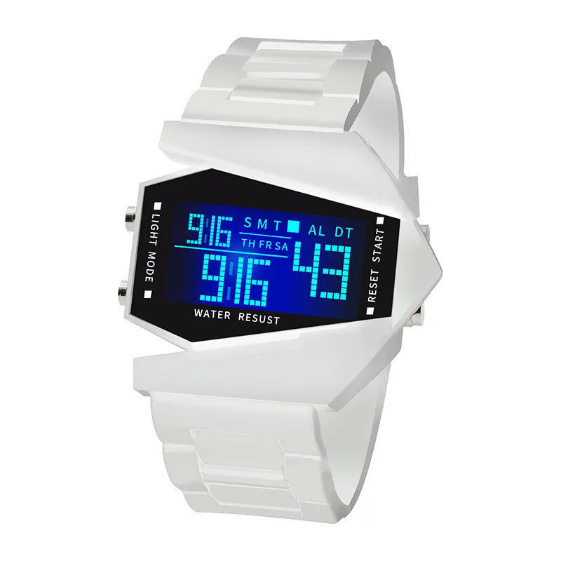 Kegllect Men Digital Watch Life Waterproof Multifunctional Time Date Alarm Luminous Sports Watches