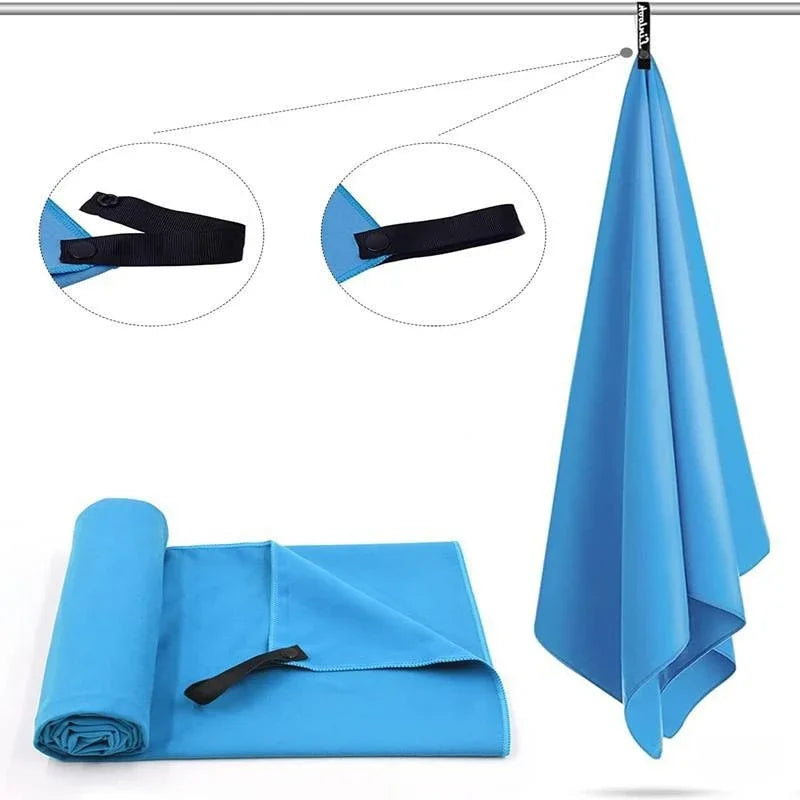 New Microfiber Towel Sports Quick-drying Super Absorbent Camping Towel Super Soft and Lightweight Gym Swimming Yoga Beach Towel