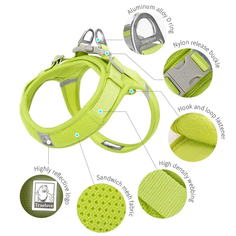 Pet Supplies Chest Strap Dogs Accessories Tactical Vest Dog Harness Puppy Leash Collar Things Big Cats Collar