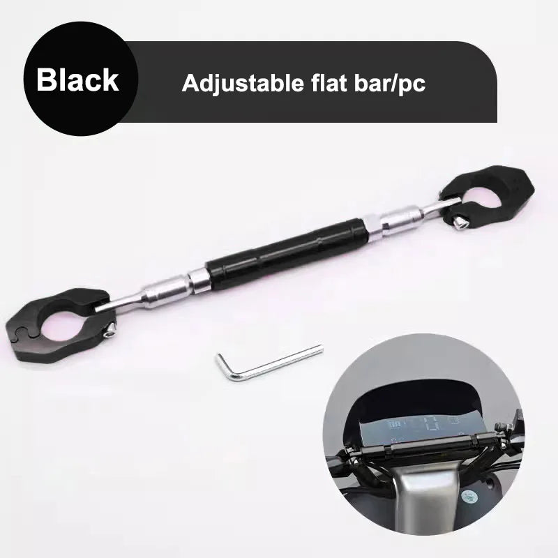 BLALION Motorcycle Handlebar Handle Grip Adjustable Crossbar Balance Bracket Regulator Steering Wheel Reinforce 22mmReplacement