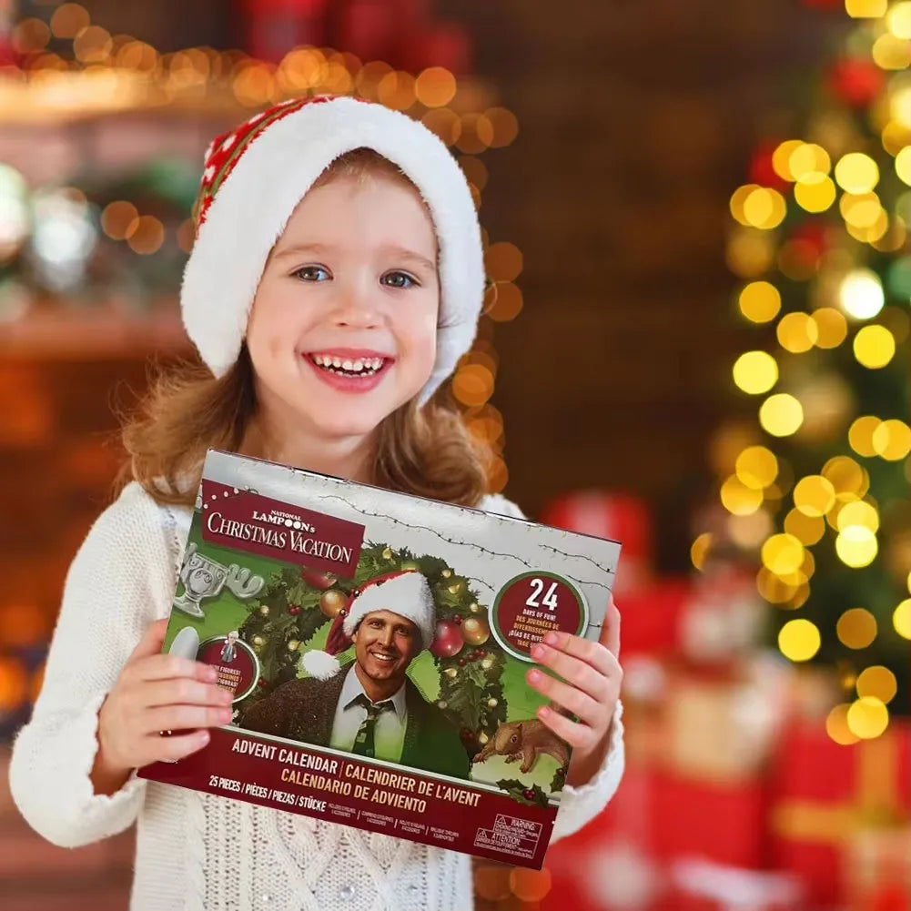 National Lampoon’s Christmas Vacation Advent Calendar 2024Contains 24 Gifts Christmas Countdown Calendar Gift Vacation Figures