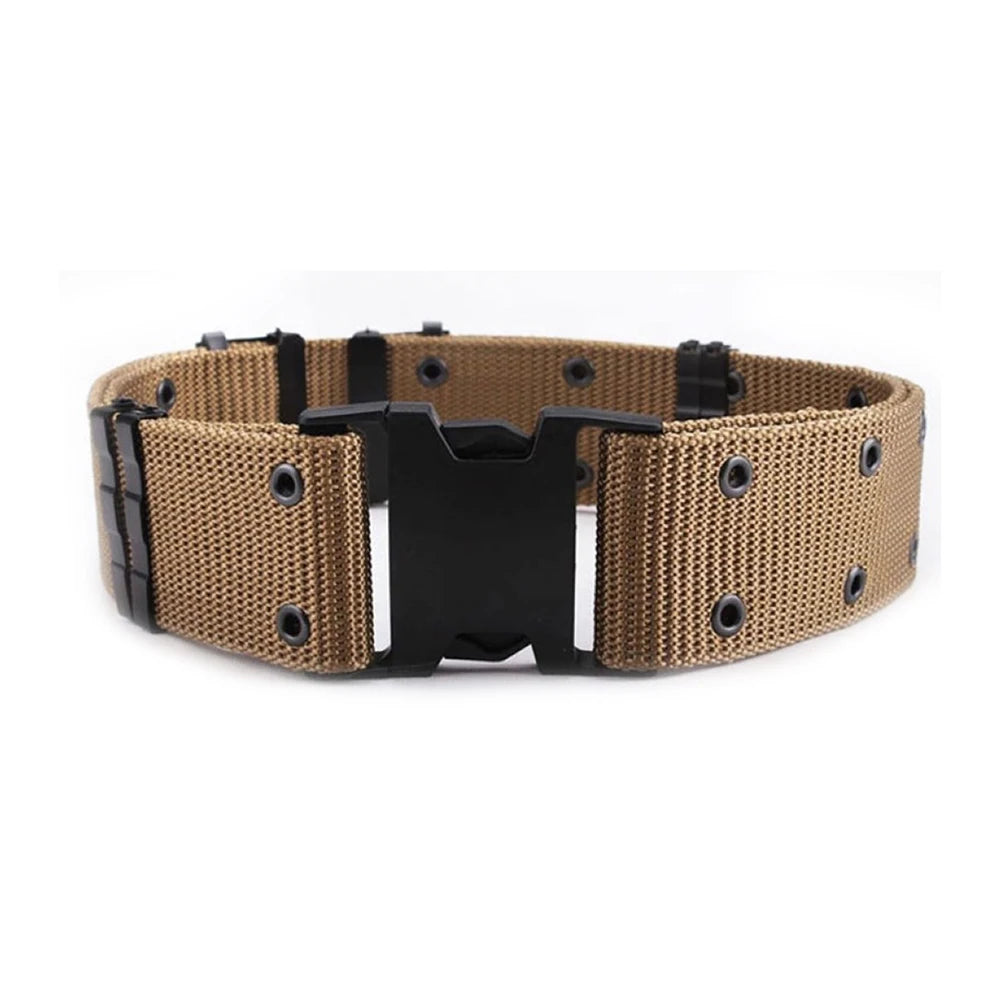 Tactical Quick Release Belt Outdoor Sport Men's Oxford Cloth Belt Hunting Multi Function Combat Belt