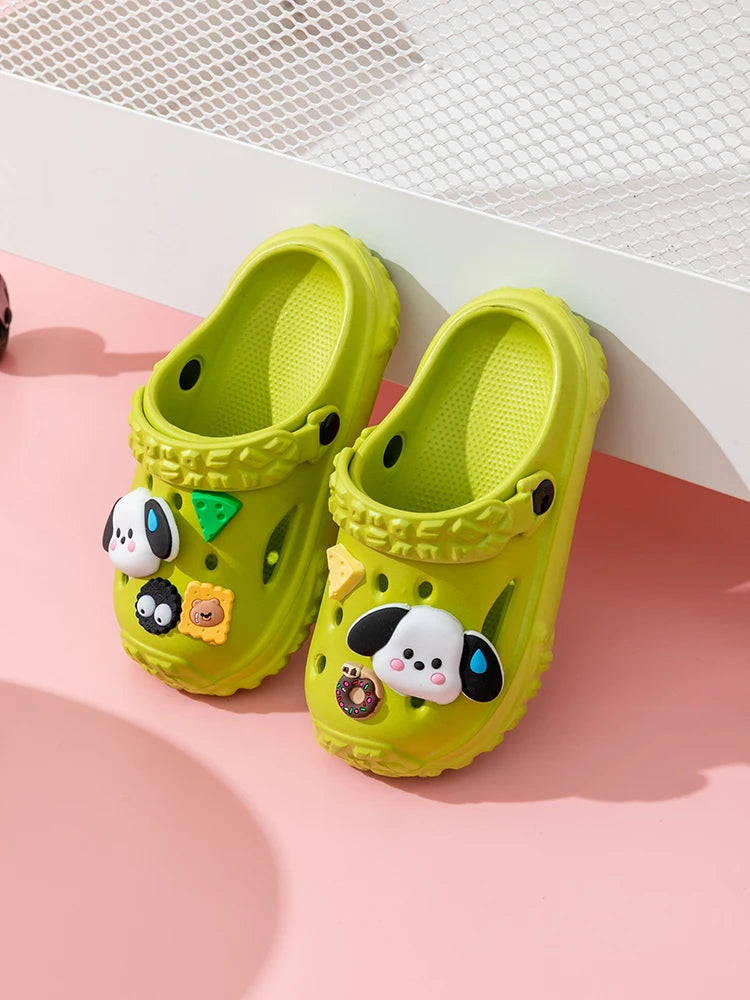 Cute Non-slip girls sandals garden shoes cartoon child baby sandals summer kids slippers high quality beach kids sandals