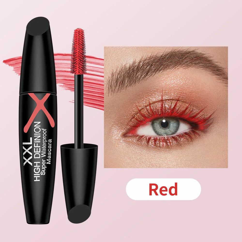 XXL plump 4D eye black waterproof, sweat proof, long-lasting, thick and slender mascara styling cream