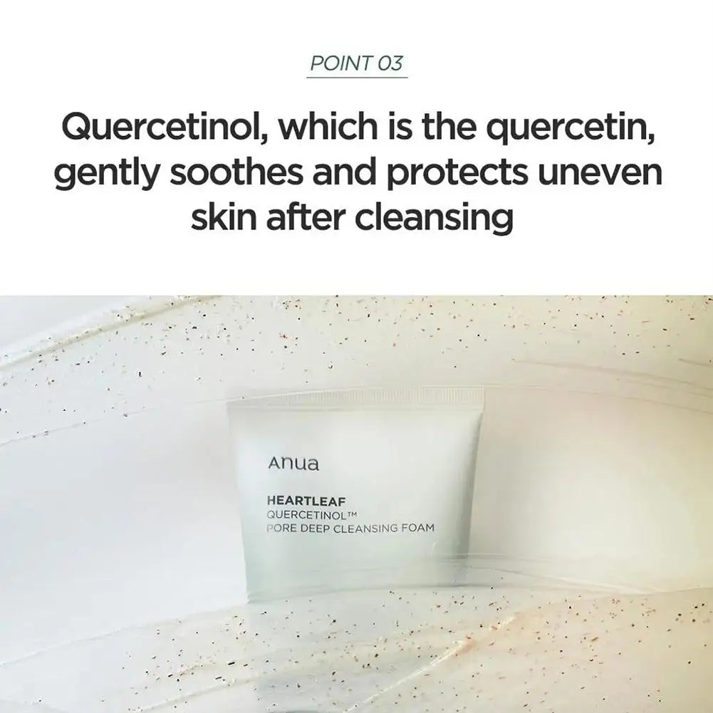 150ml Korean Deep Cleansing Cleanser Deep Cleansing Pores Moisturizing Refreshing Oil Control Cleanser Foam Skin Care Product