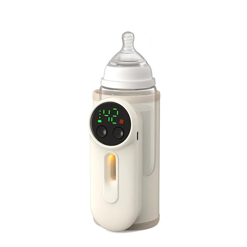 bottle insulation cover neutral constant temperature warm milk cover wireless heating portable battery storage milk warmer