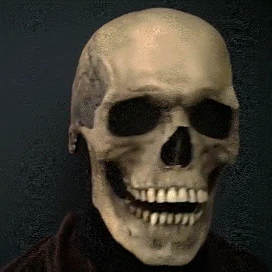 Halloween Mask Latex Mask Skull Mask Horror Decoration Full Head Skull Mask Helmet Movable Jaw Masque Gifts Party Costume Mask