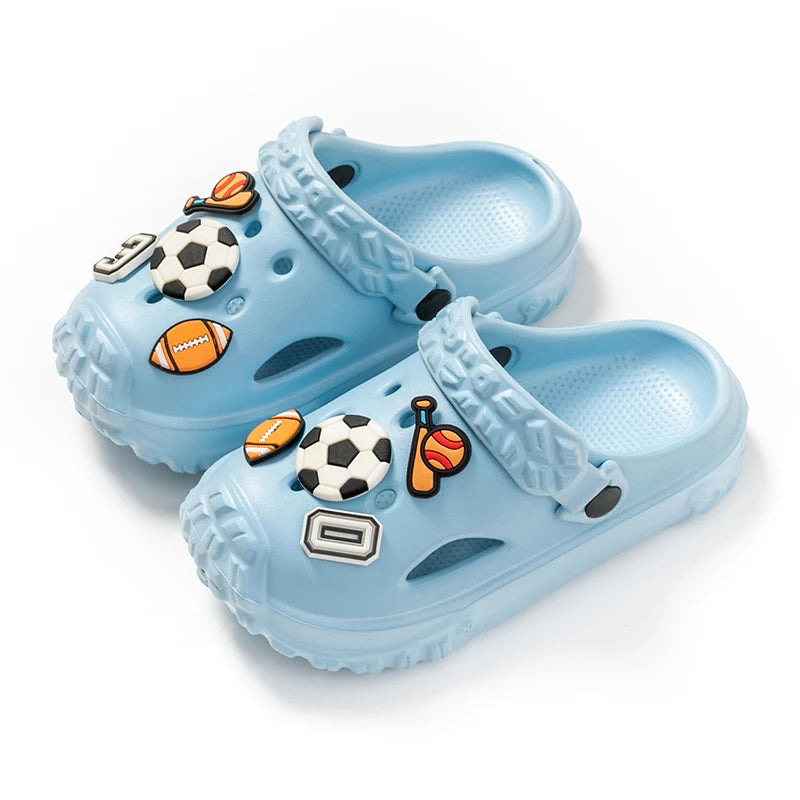 Cute Non-slip girls sandals garden shoes cartoon child baby sandals summer kids slippers high quality beach kids sandals