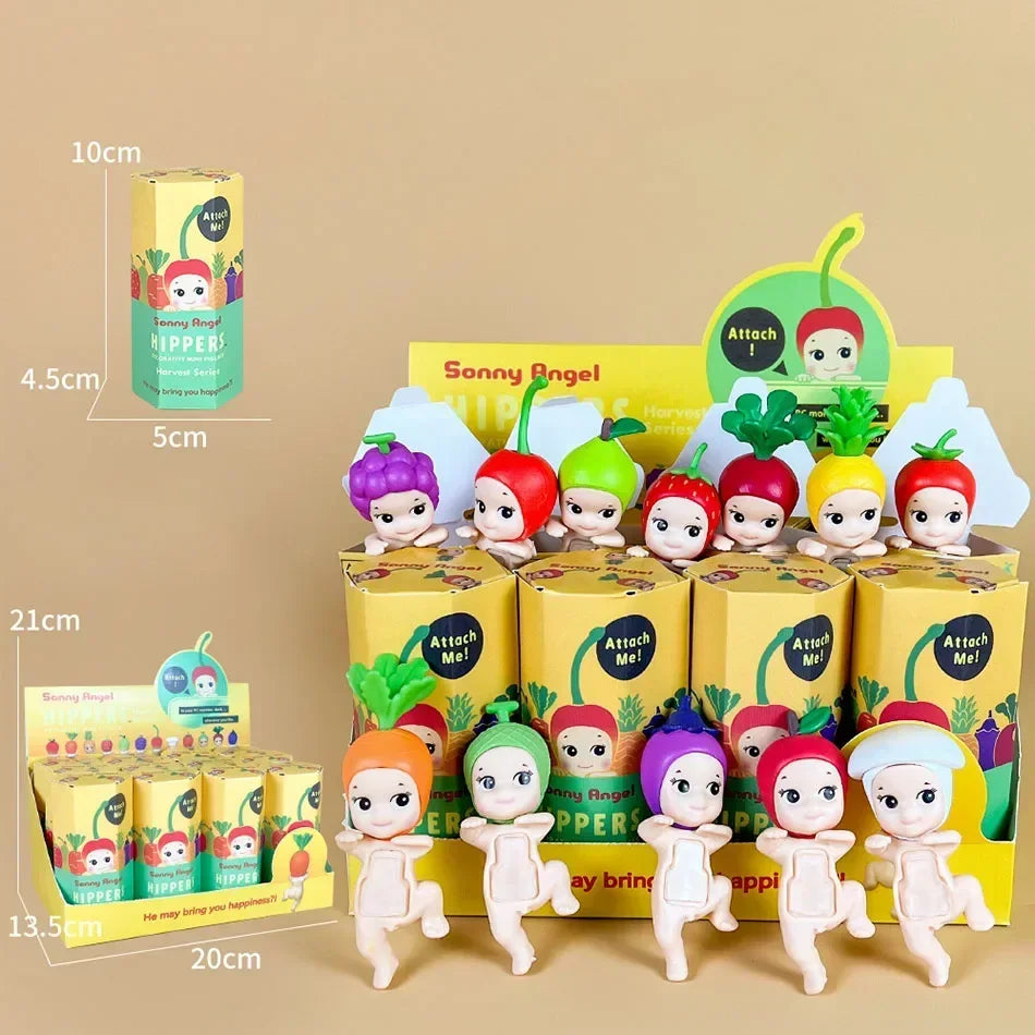 Smiski Cherry Blossom Stitch Series Blind Box Gift Mini Anime Figures Ornaments Dolls Fans Children Christmas Birthday Gift