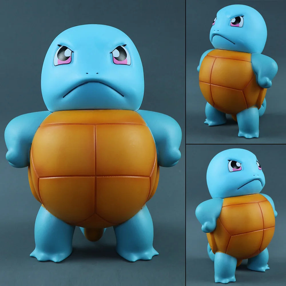 16cm Pokemon Anime Figure Toys Cubone Pikachu Squirtle PVC Action Figure Game Statue Model Kids Toys Doll Desk Decorations Gifts
