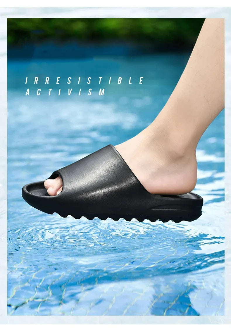 Summer Clogs Fashion Soft Bottom Beach Men Slippers Women's Sandals Nurse Medical Sabot EVA Slides Breathable Shoes