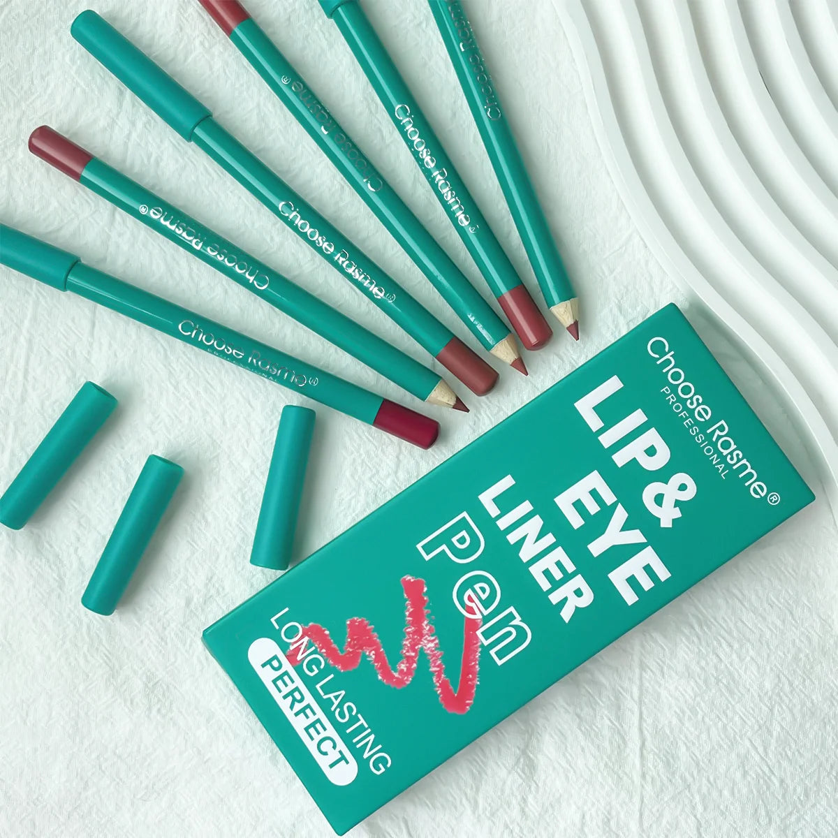 6 Colors Lip Liner Matte Lipstick Pencil Contour Lip Makeup Sexy Red Long Lasting Moisturizer Lipliner Cosmetics