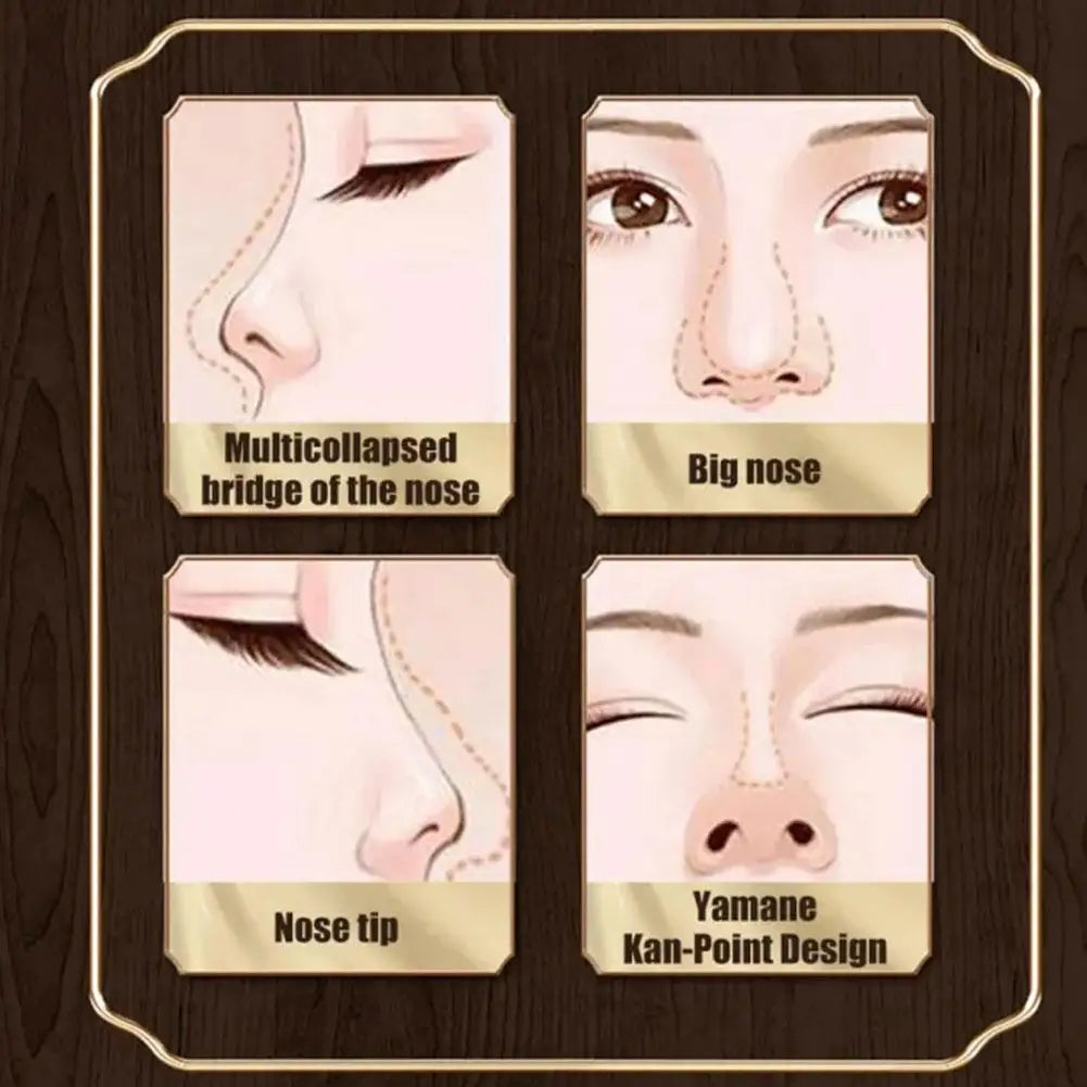 Resin Nasal Scraper Face Scraping Massage Plate Reduce Puffiness Nose Acupressure Massage Face Care Tool