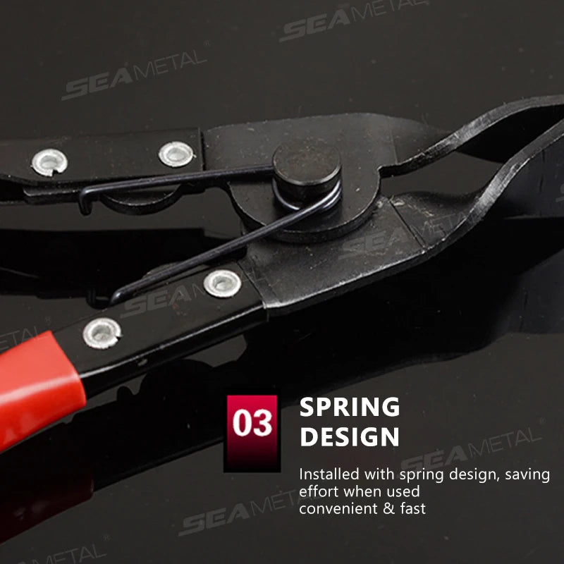 BLALION Car Headlight Repair Installation Tool Trim Clip Removal Pliers Van Door Panel Fascia Dash Upholstery Remover Tool