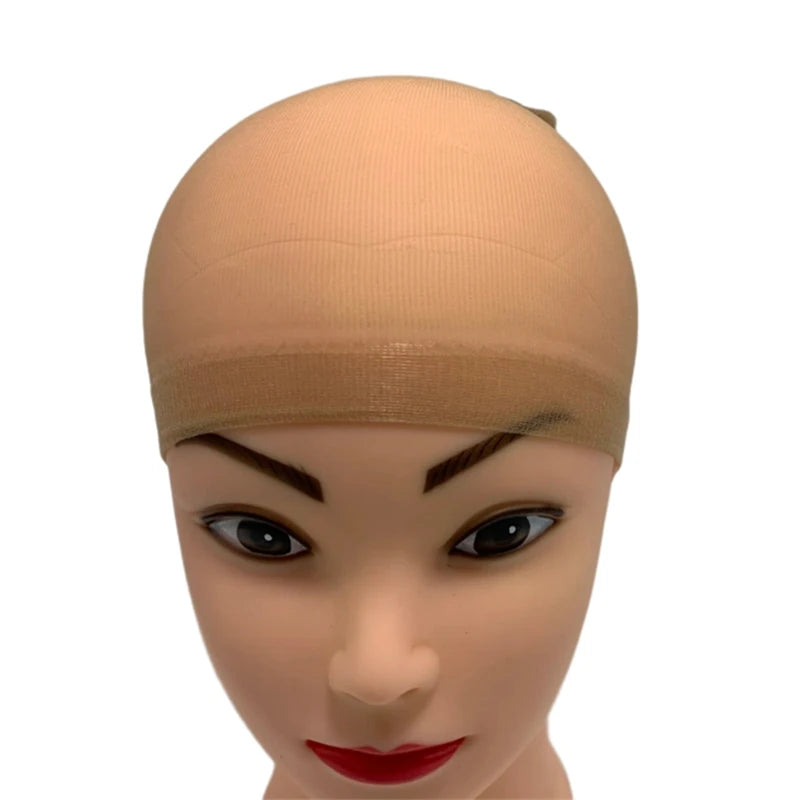 1/5/10 Pack Transparent HD Wig Caps Invisible Sheer Breathable Ultra-Thin Stretchy Stocking Caps for Lace Front Wigs