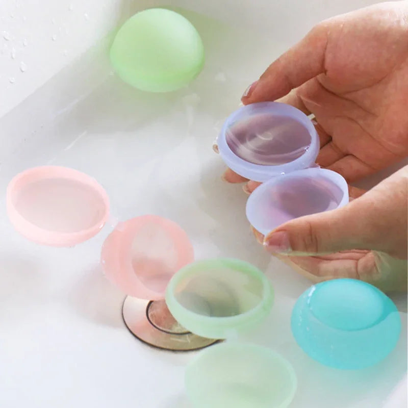 Swimming Pool Magnetic Reusable Water Balloons Refillable Water Balloon Quick Fill Self Sealing Water Bomb Splash Balls for Kids
