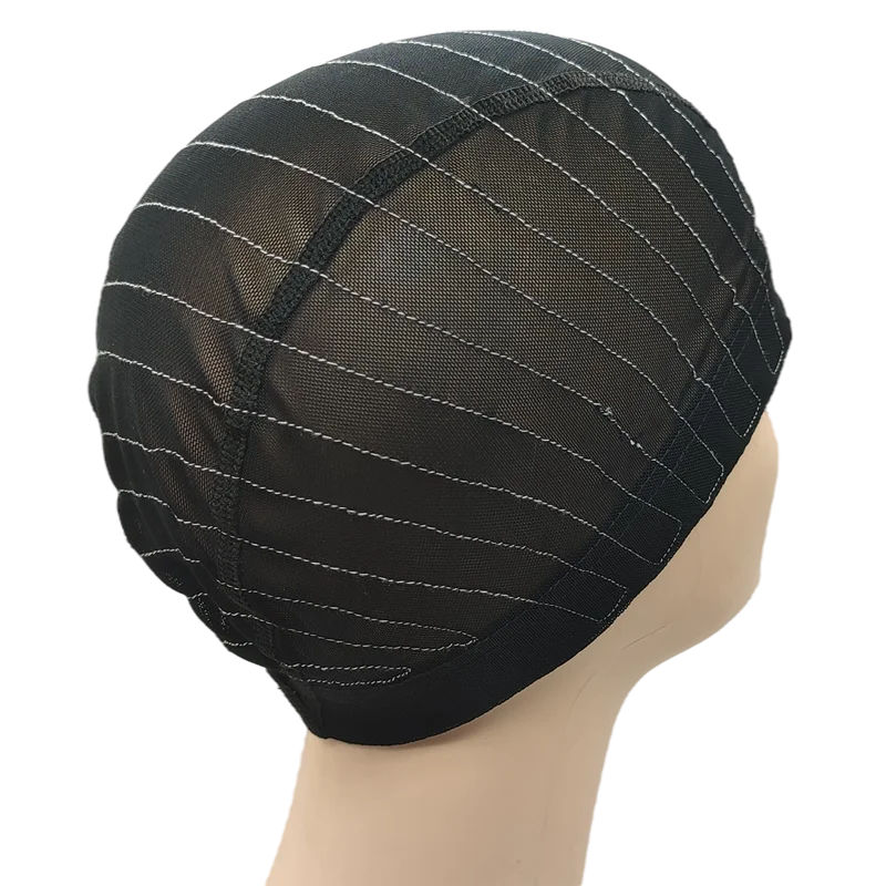 1PC Mesh Wig Caps For Sewing Machine Training 4x4 Lace Closure Wig Caps Spandex Dome Guideline Wig Caps for Making Wigs