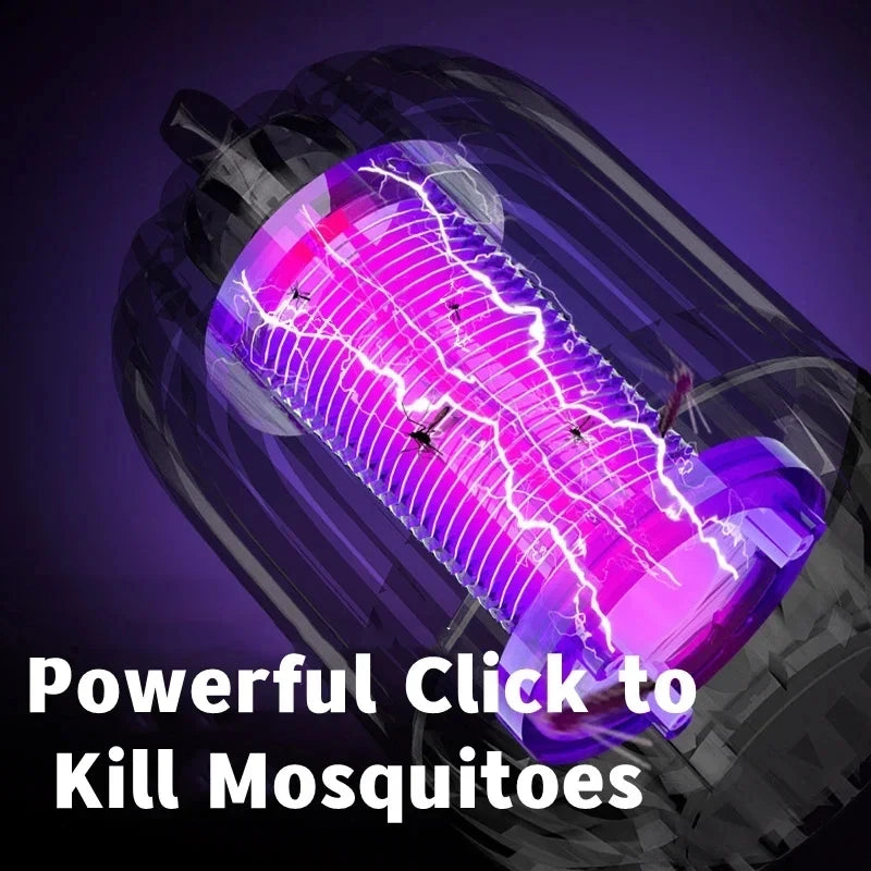 Insect Trap Mosquito Killer and Flying Insect Killer Indoor Light with Hanging Ring Electric Insect Killer Light(No Battery)