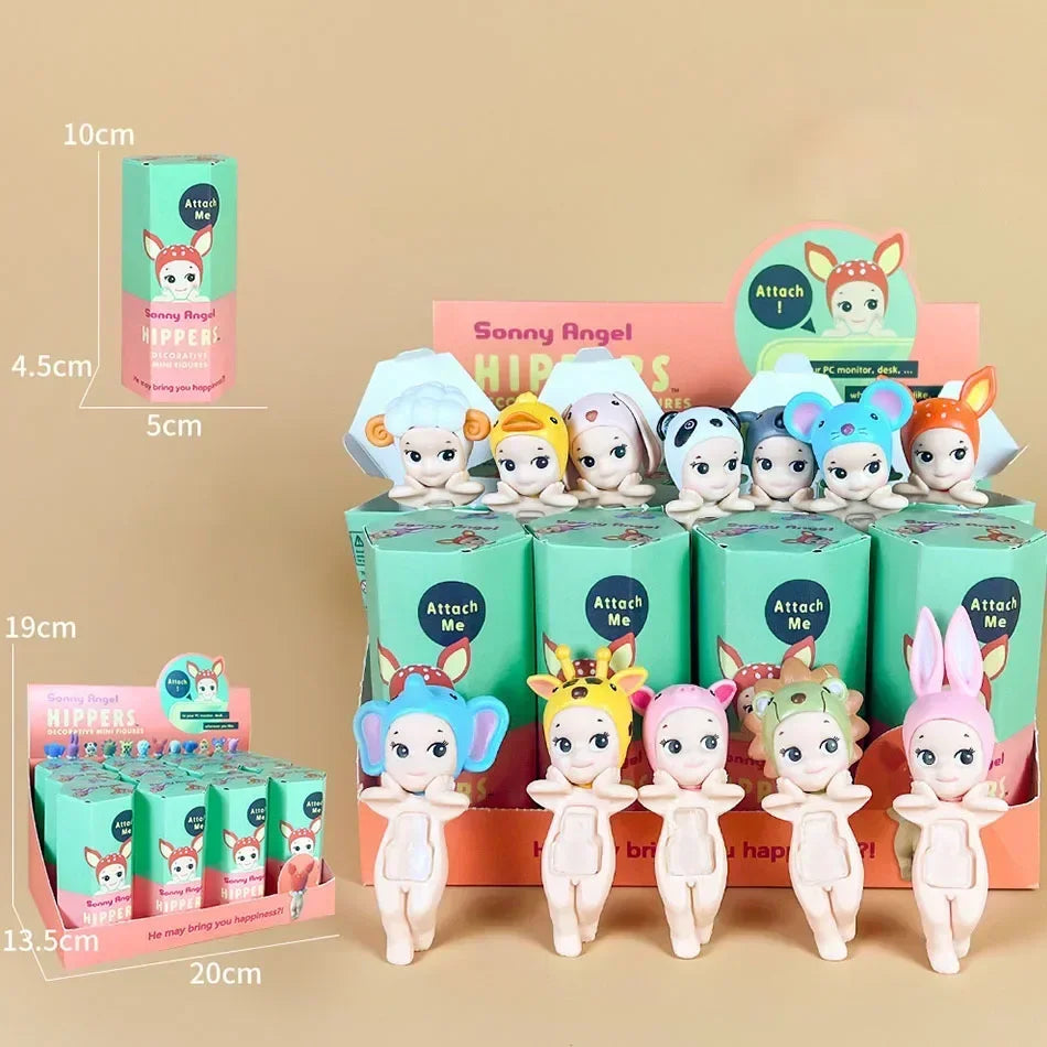 Smiski Cherry Blossom Stitch Series Blind Box Gift Mini Anime Figures Ornaments Dolls Fans Children Christmas Birthday Gift
