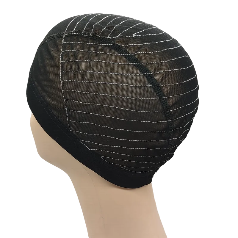 Guideline Map Dome Cap Perruque cheveux humain hair styling tools White line 13X4 Mesh wig u part wig cap Wig making closure