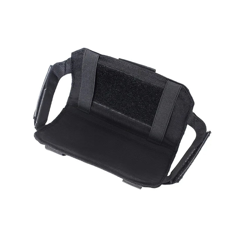 1pc Tactical Admin Map Pouch Phone Holder Outdoor Vest Plate Carrier Front Panel Belt Pack Hunting Accessories Utility EDC Bag