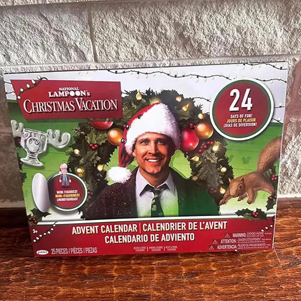 National Lampoon’s Christmas Vacation Advent Calendar 2024Contains 24 Gifts Christmas Countdown Calendar Gift Vacation Figures