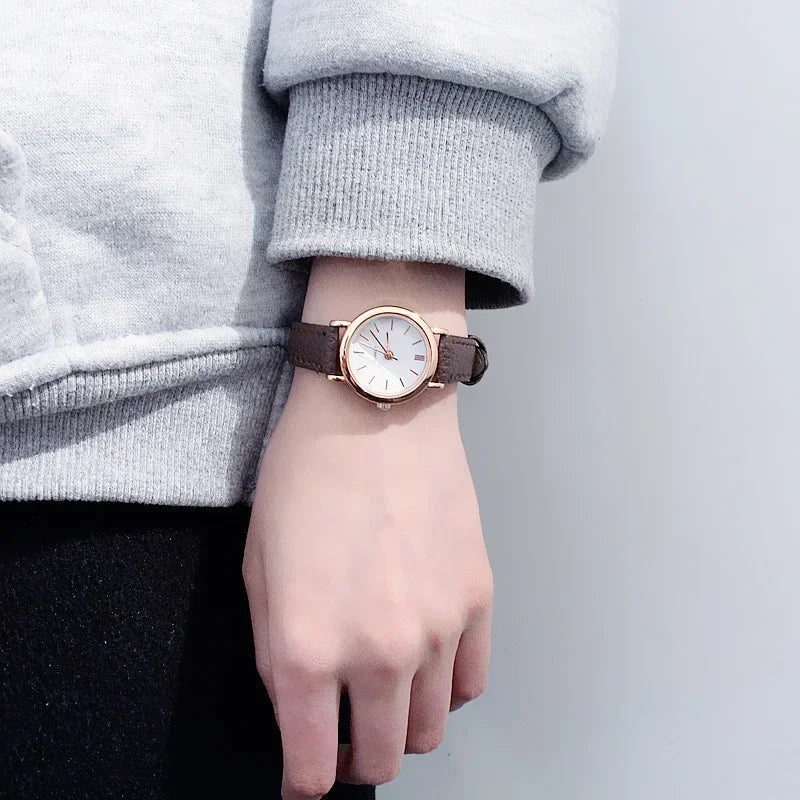 Ladies Quartz Belt Watch New Korean Style Trend Simple Personality Student Watches