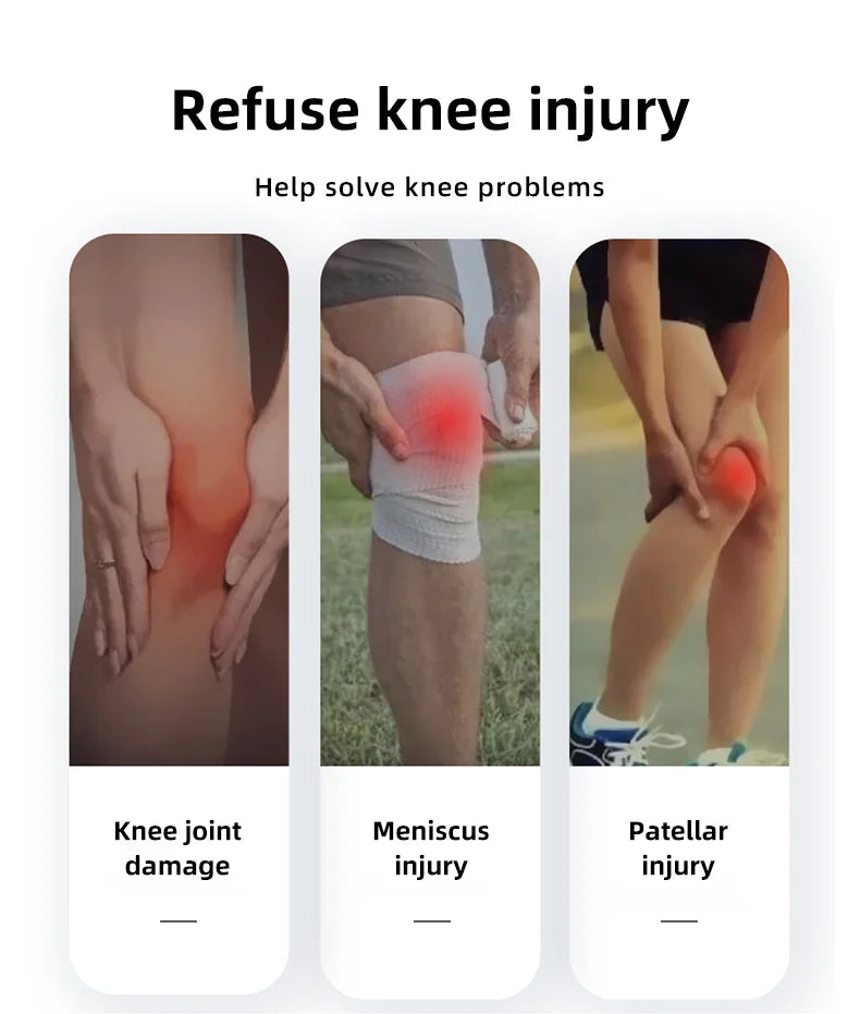1 Piece Knee Brace Silicone Pads Spring Support High Elastic Breathable Knee Sleeves Protect Meniscus Basketball Sports Guard