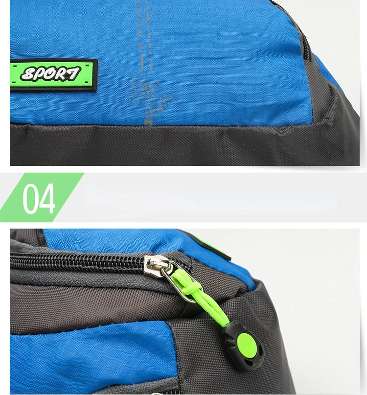Travel Waist Bag Zipper Outdoor Sports Shoulder Bag Men's and Women's Waterproof Fashion Large-capacity Adjustable