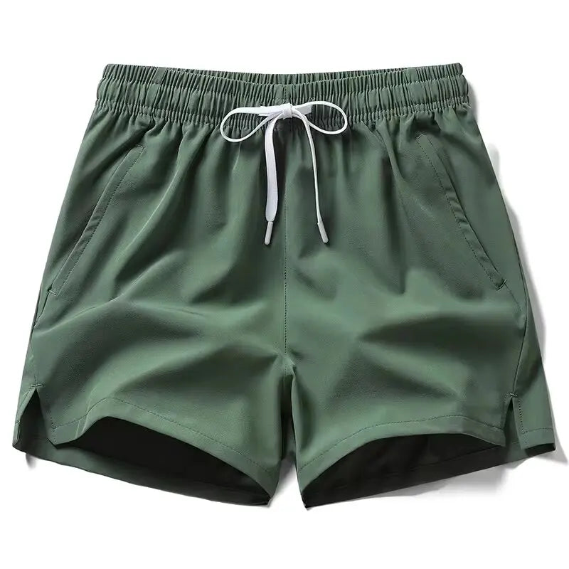 2024 summer hot selling sports shorts, running pants, three piece pants, men's and women's zippered pockets, couple's short