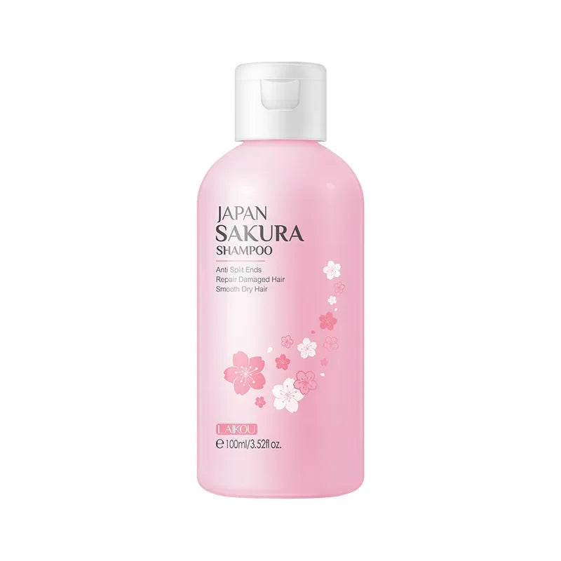 LAIKOU Sakura Shampoo Hair Conditioner Repair Damaged Moisturizing Nourishing Anti Dandruff Oil Control Shampoos Cleansing Care