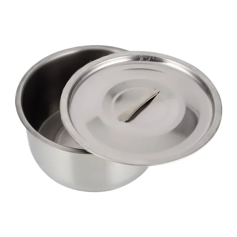 1 Set Basin Oil Basin with Cover Kitchen Commercial Oil Basin Trumpet Flavor Cup Whisking Salad Bowls Set