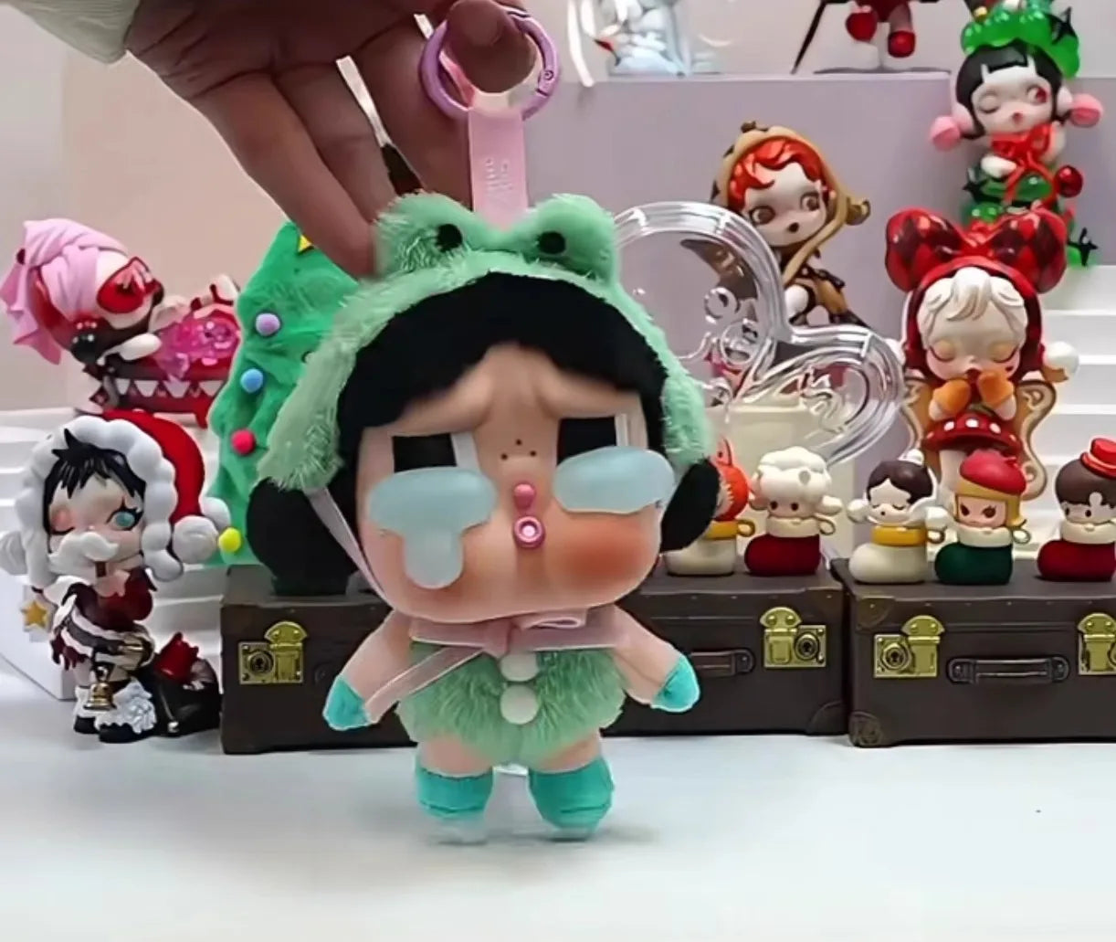 Crying Again Series-Vinyl Face Blind Box Mystery Box Guess Bag Toys Doll Cute Anime Figure Desktop Ornaments