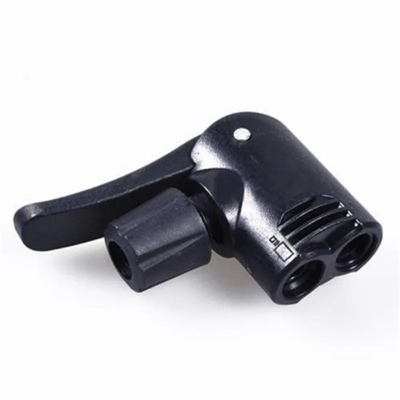 2pcs Cycling Accessory Bicycle Bike Cycle Tyre Tube Replacement Dual Head Air Pump Adapter Valve Useful Bicycle Component Pump