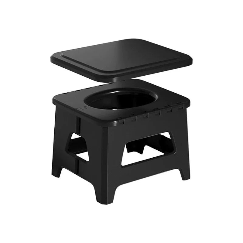 Outdoor toilet car portable emergency camping toilet bench adult odor proof ladies wagon mobile toilet