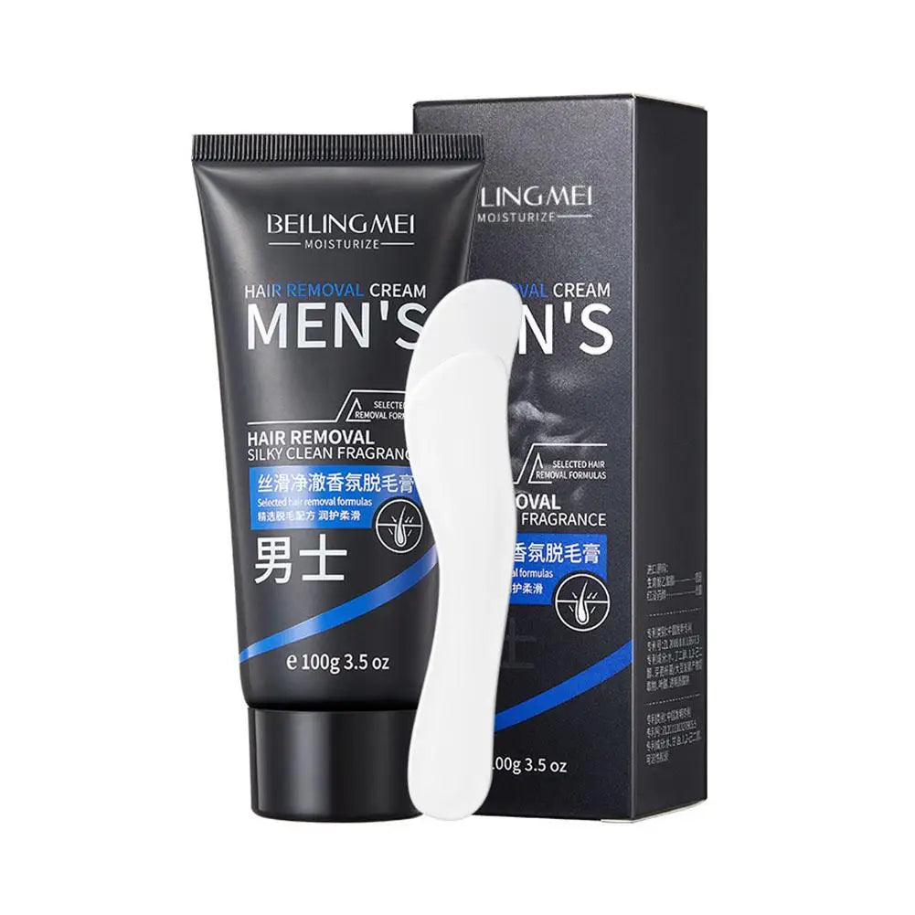Hair Removal Cream Men And Women Painless Smooth And Refreshing Reshaping Confidence Enjoy Silky Skin 60ml/100g