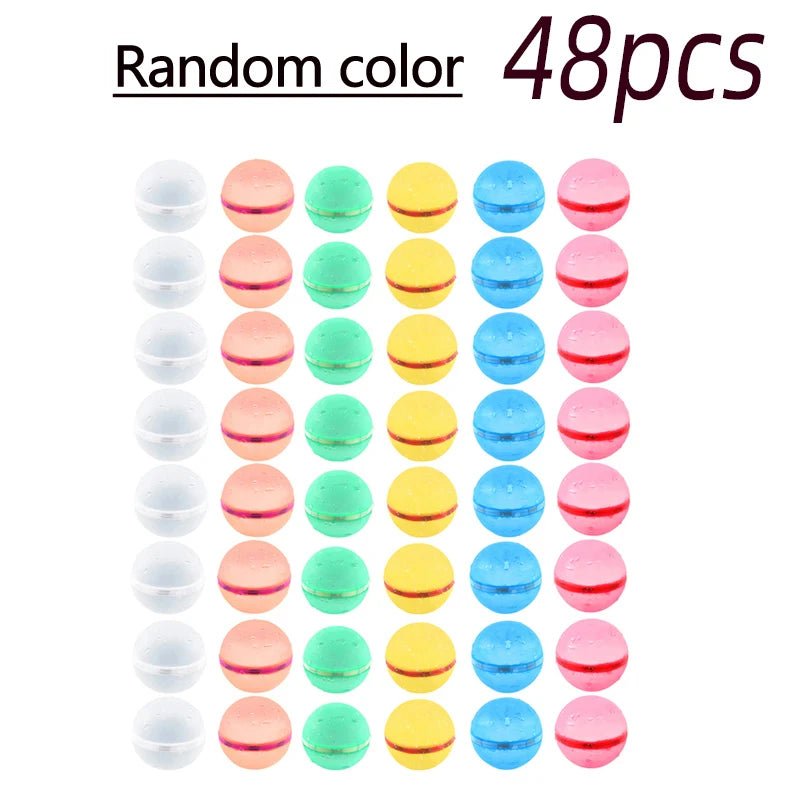 Swimming Pool Magnetic Reusable Water Balloons Refillable Water Balloon Quick Fill Self Sealing Water Bomb Splash Balls for Kids