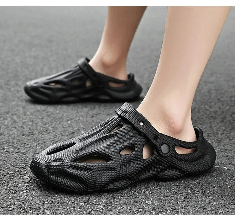 Summer Men Women Slippers Comfortable Outdoor Sandals Clogs Beach Slippers Flip Flops Indoor Home Slides Bathroom Shoes for Men